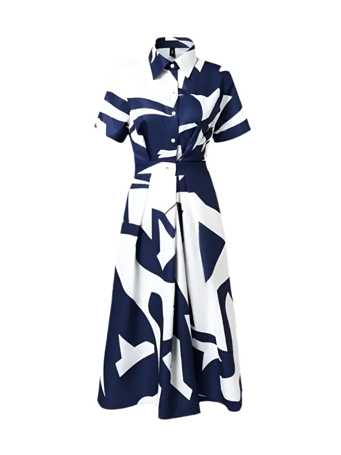 Urban Casual A-Line Long Dress