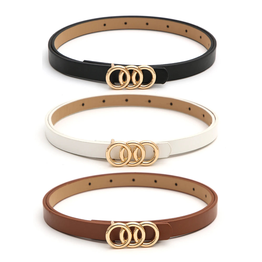 3pcs Women's Belt Universal For All Seasons