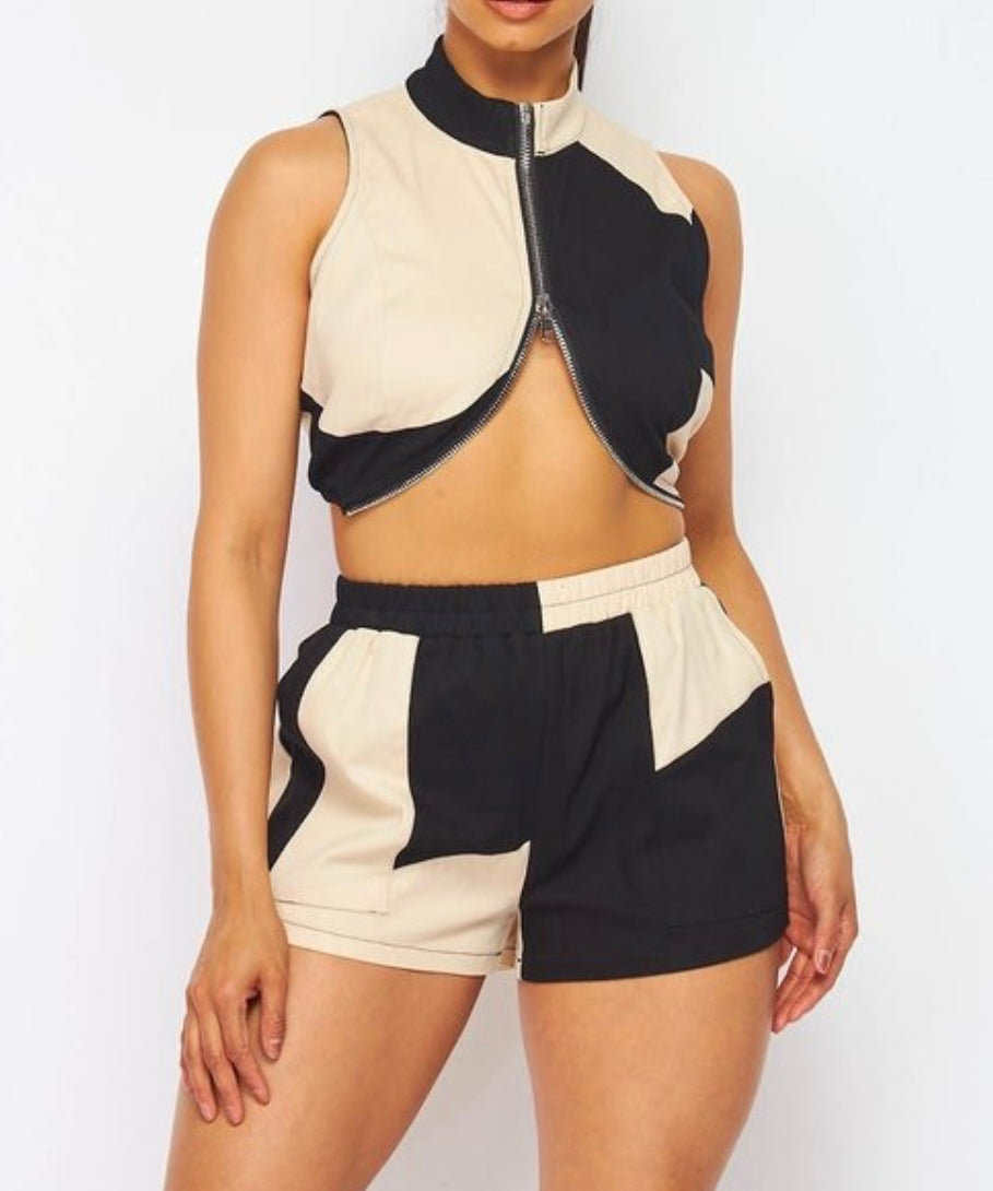 Unique pants two pieces