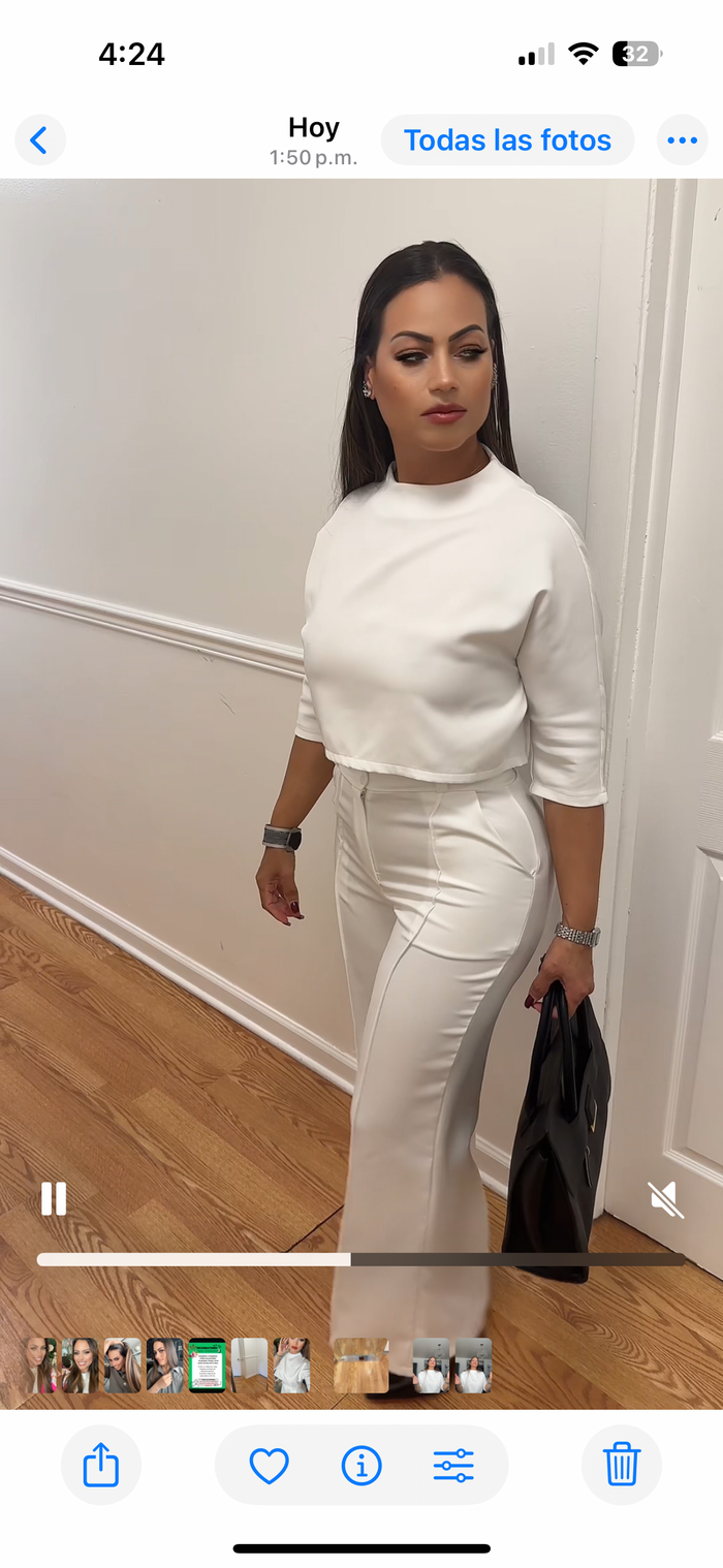 Tu Voz Importa High Neck Pants Set