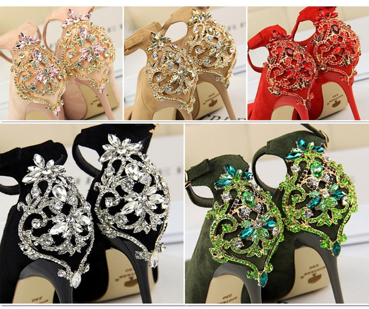 Women Shoes Zoila Suede Stiletto Heels