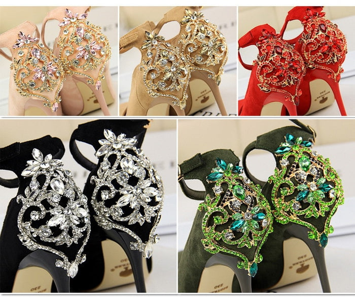 Women Shoes Zoila Suede Stiletto Heels