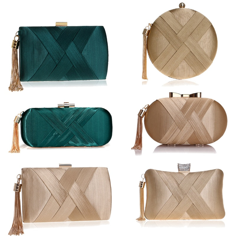 Luxe structured handbags