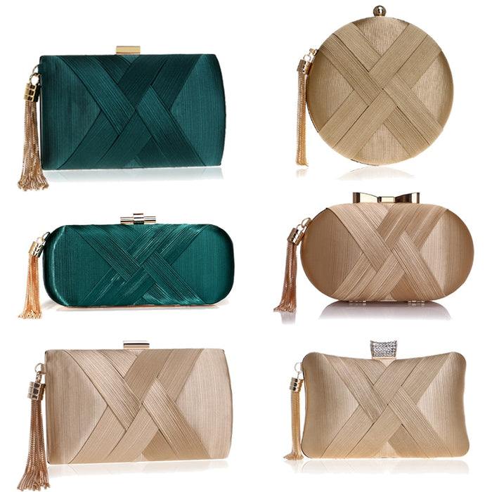 Luxe structured handbags