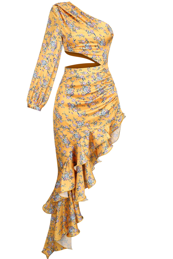 Women Maxi Long Floral Dress